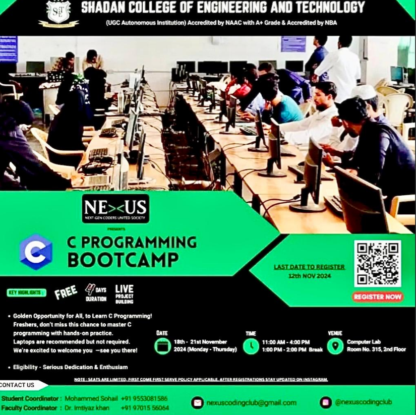 C Programming Workshop Poster 2