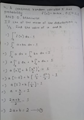 Continuous random variable solution part 1
