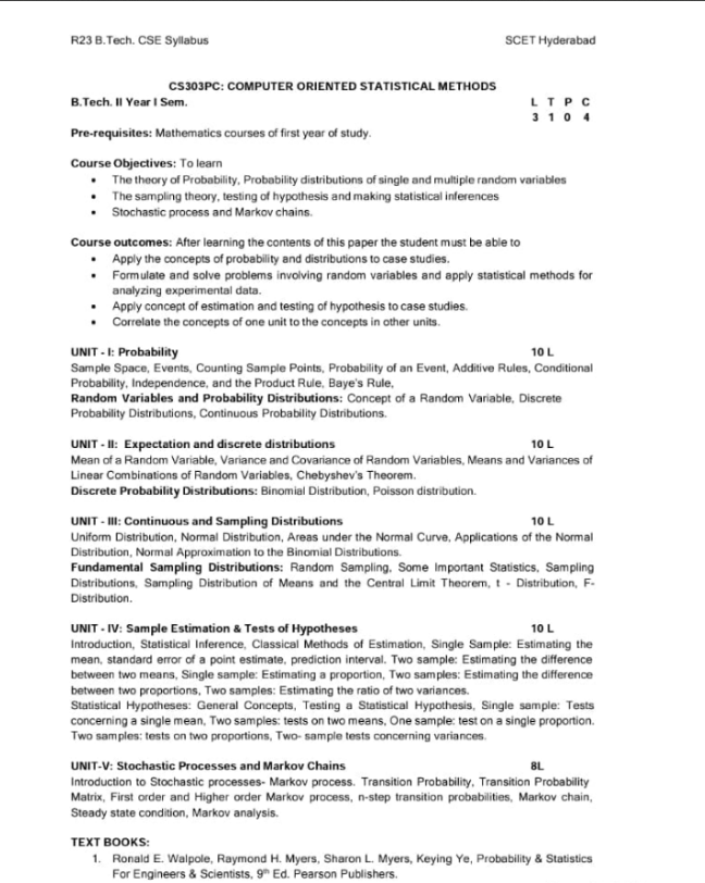 COSM Syllabus Part 1