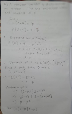 Random variables solution part 2