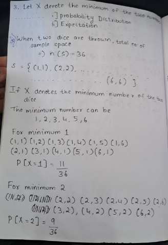 Probability distribution solution part 1